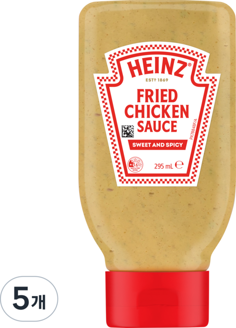 하인즈 치킨소스, 5개, 295ml