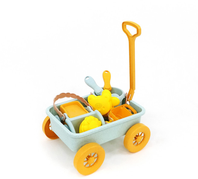 투칸 샌드토이 캠핑웨건 모래놀이 10종 세트, 혼합색상, 1세트