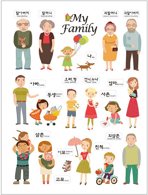 맘스보드 맘스 인 마이패밀리 퍼즐, 1개, 35피스