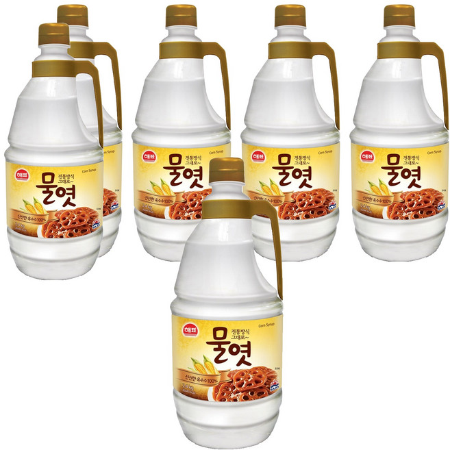 해표 물엿, 2.4kg, 6개