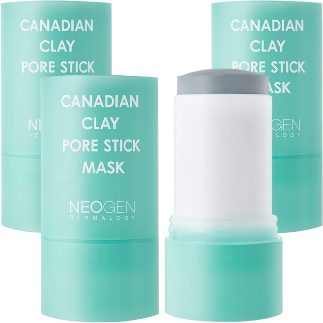 네오젠 케네디언 클레이 포어 모공스틱 마스크 28g, 1개입, 3개 - 쿠팡