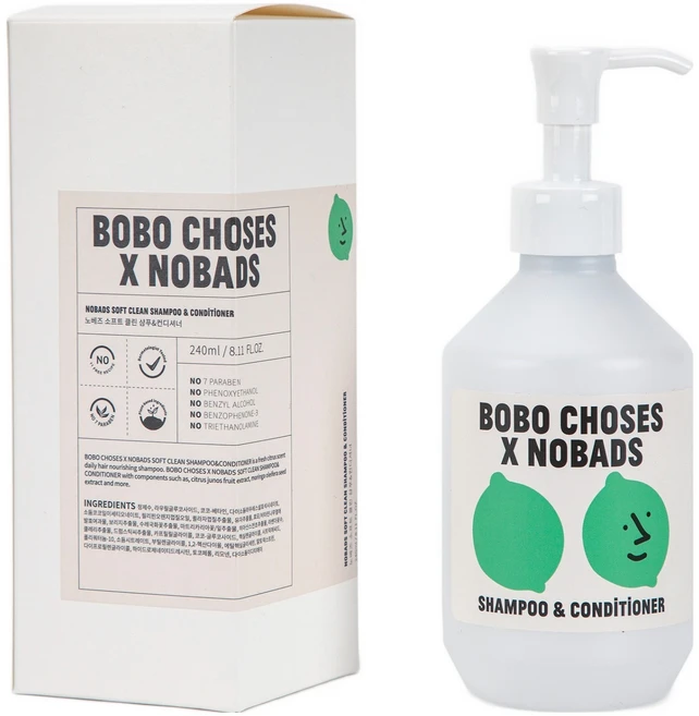 노베즈 샴푸 & 컨디셔너, 1개, 240ml - 쿠팡