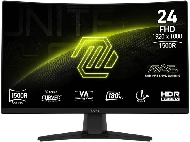 msi 微星 FHD電競螢幕 24型 原廠保固, MAG 242C, 23.6吋