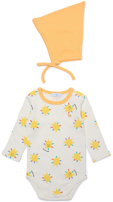 BLUEDOG baby 兒童可愛陽光棉質連身衣套組