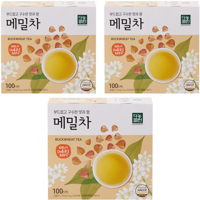 다농원 메밀차 구수한맛, 1.5g, 100개입, 3개