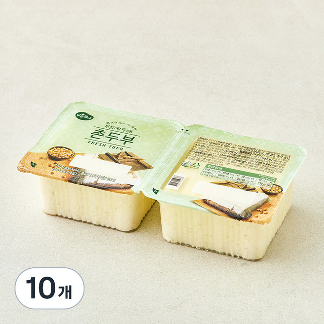 맑은물에 촌두부, 500g, 10개