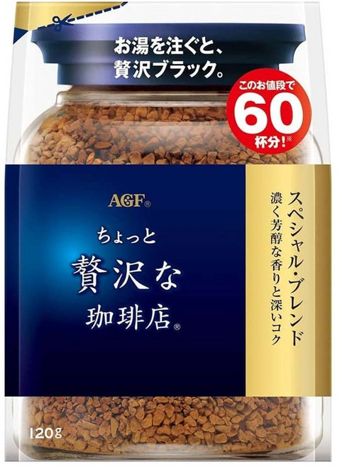 AGF 微奢華咖啡店 箴言藍袋咖啡, 1包, 120g, 1入
