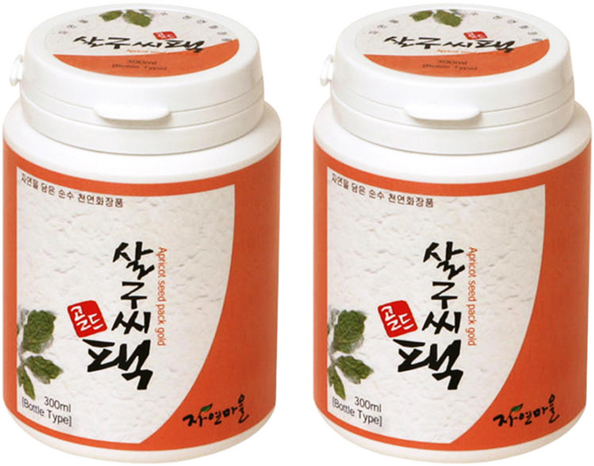 Jayeonmaeul 골드 살구씨 팩, 1개입, 2개