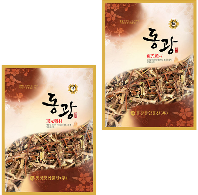 동광종합물산 국내산 인동초 차, 2개, 600g