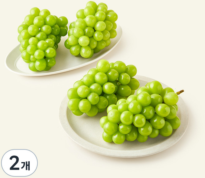 당찬 샤인머스켓 포도, 2개, 2kg