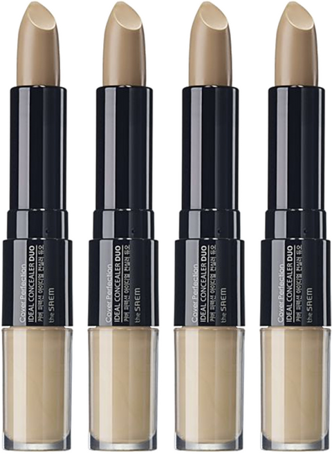 더샘 커버 퍼펙션 아이디얼 듀얼 컨실러, 1.5호 내추럴베이지, 4개