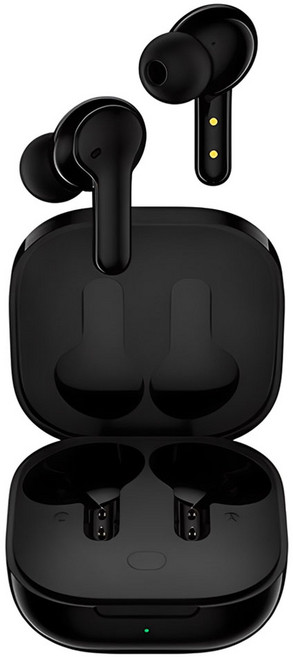 QCY 블루투스 이어폰, QCY-T13 APP, 블랙
