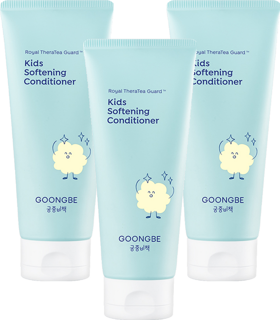 궁중비책 키즈 소프트닝 컨디셔너 시그니처향, 200ml, 3개