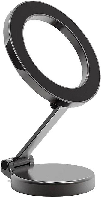 萬向旋轉磁吸手機支架, 黑色, 1個
