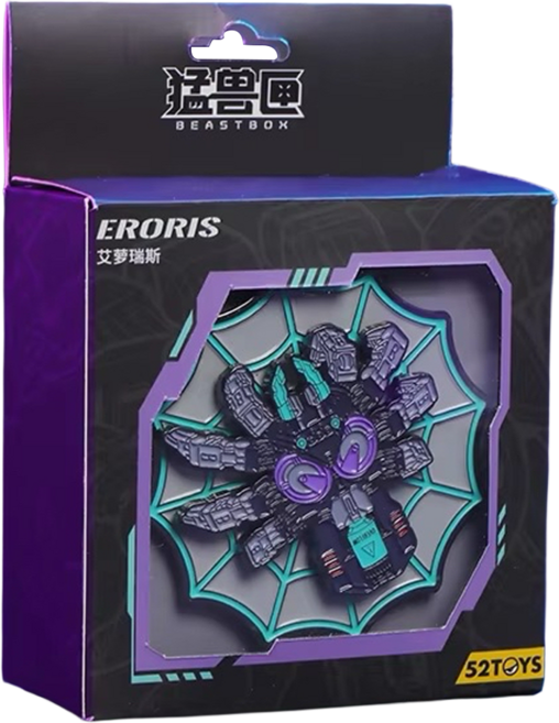 52TOYS 猛獸匣 艾夢瑞斯 指尖陀螺 BB-12ER, 黑色, 1個