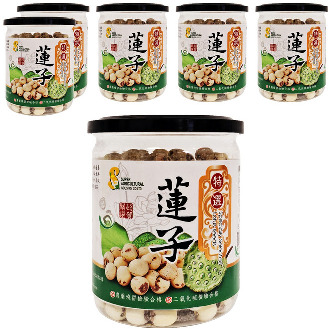 超賀 特選蓮子, 230g, 6罐