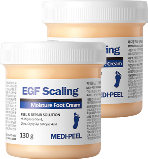 메디필 EGF 스케일링 모이스처 풋 크림 130g, 1개입, 2개