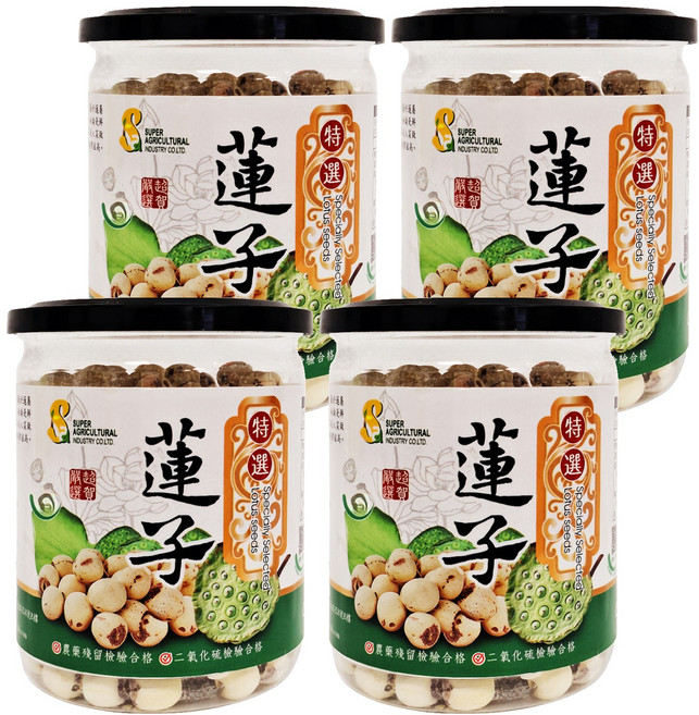 超賀 特選蓮子, 230g, 4罐