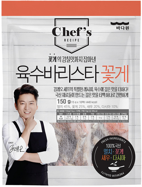 바다원 꽃게 국물용팩, 150g, 1개