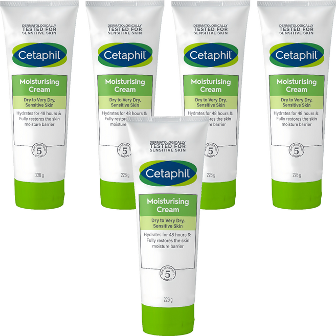 세타필 모이스춰라이징 크림, 226g, 5개