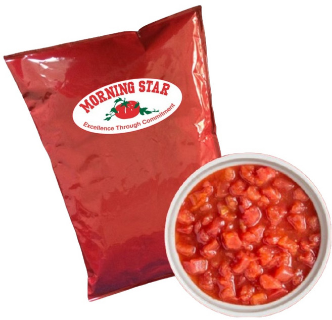 모닝스타 파우치 프티 다이스드 토마토, 2.89kg, 1개