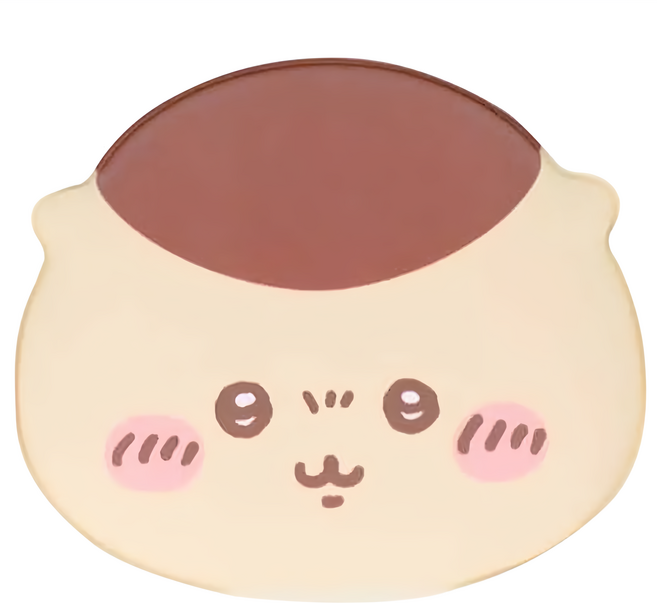 sun-star QQ吉伊卡哇造型便利貼 65 x 55 x 25mm 23g, 栗子饅頭, 40張, 1本