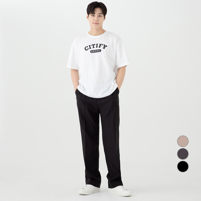 시피타이 남성 와이드 슬랙스