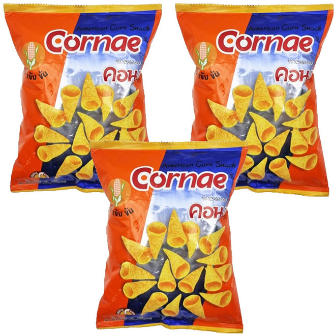코네 유즈풀 아메리칸 콘 스낵, 3개, 48g