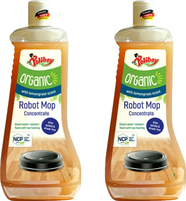 폴리보이 오가닉 로봇청소기 바닥 세정제, 500ml, 2개