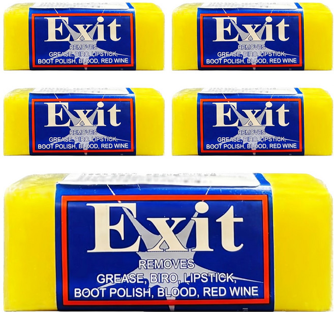 Exit Soap 萬用去漬皂, 5個, 50g