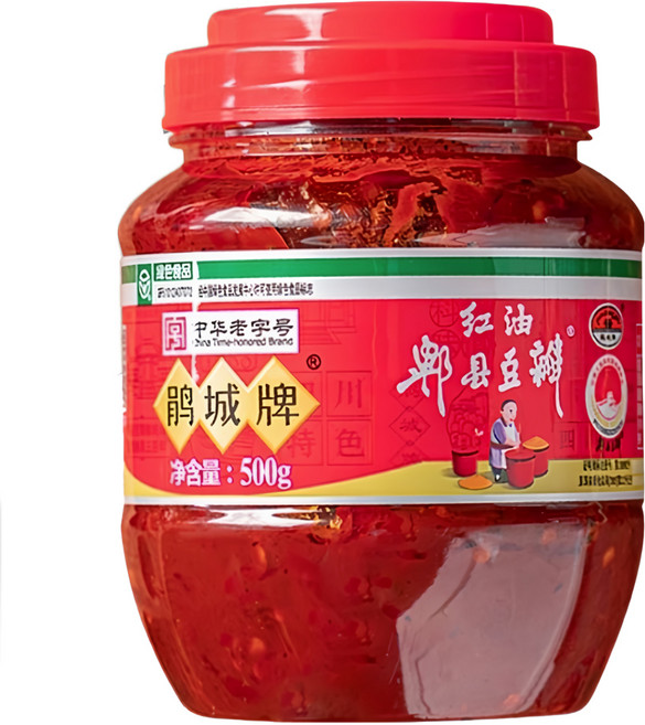 鵑城牌 紅油郫縣豆瓣, 500g, 1罐