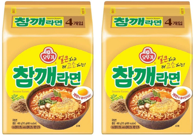 OTOKI 不倒翁 芝麻風味拉麵 115g, 8包