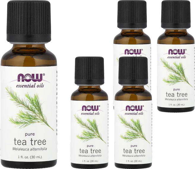 NOW Foods 100%茶樹精油, 30ml, 5瓶