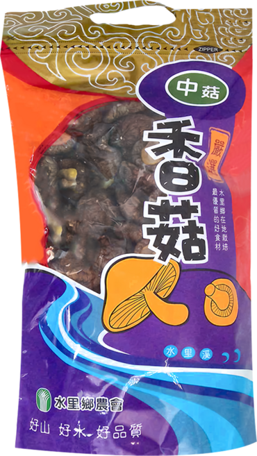 水里鄉農會 水里香菇 中菇, 300g, 1包