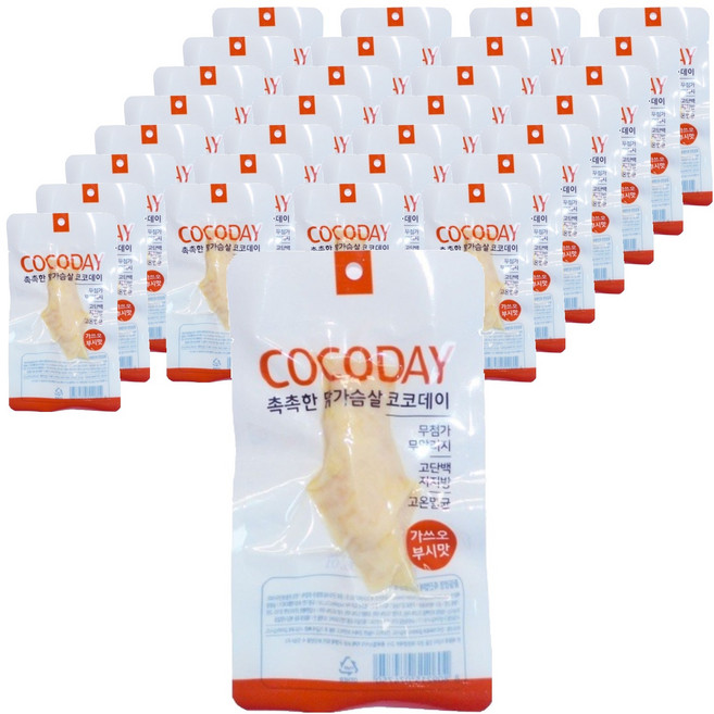 마코펫 고양이 촉촉한 닭가슴살 코코데이 간식, 가쓰오부시맛, 20g, 30개