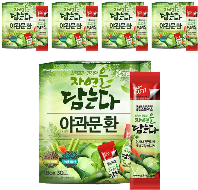 조은약초 스틱형 야관문환, 5개, 90g