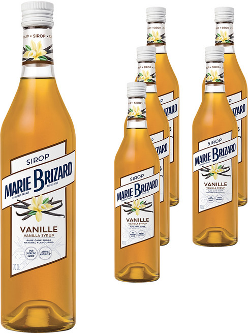 마리브리자드 바닐라 시럽, 700ml, 6개