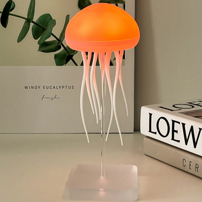 하이앤드라이 포근한 밤을 위한 인테리어 무선 해파리 무드등 one size hb 919021