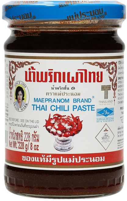 MAEPRANOM 泰國棉拉辣醬, 1個, 228g