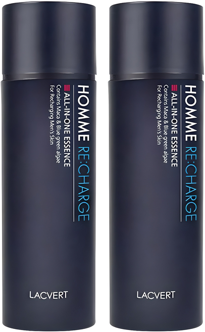 라끄베르 옴므 리차지 올인원 에센스, 150ml, 2개