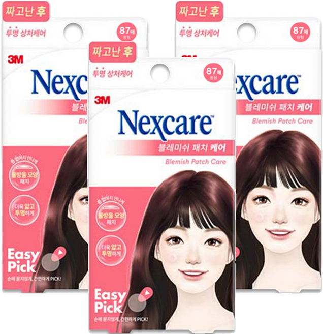 넥스케어 블레미쉬 패치 케어, 87개입, 3개