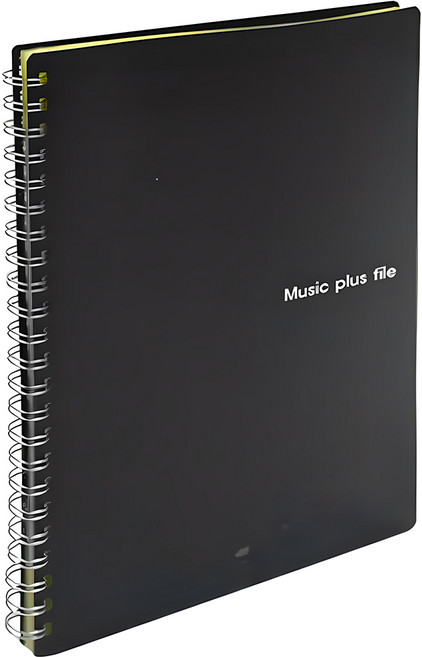 뮤직플러스 악보파일 30매 ver2, 검정, 1개