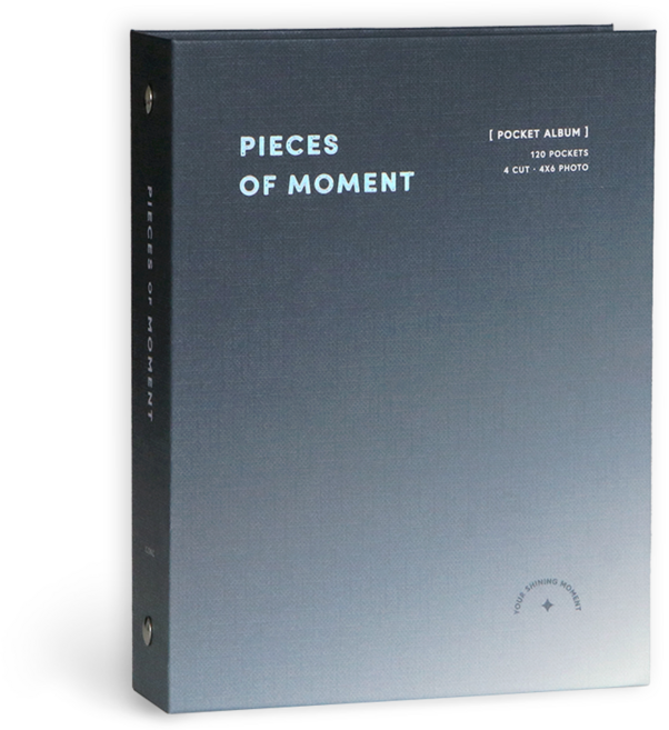 아이코닉 모멘트 네컷 앨범 포켓 사진첩 110 x 150 mm, 01NIGHT, 40매