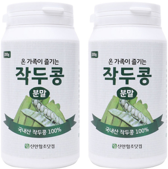 참건강마을 작두콩분말, 2개, 200g