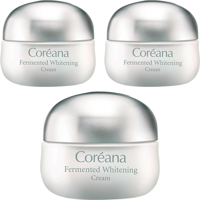 코리아나 발효 화이트닝 크림, 50ml, 3개