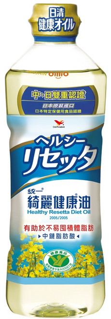 統一 綺麗健康 油, 652ml, 1瓶