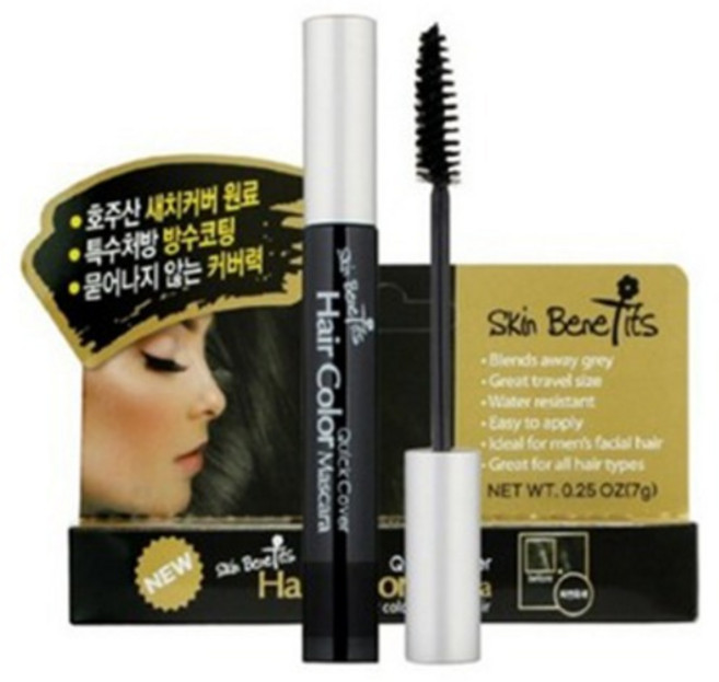 스킨베네핏 새치커버 마스카라 7g, 자연흑갈색, 1개