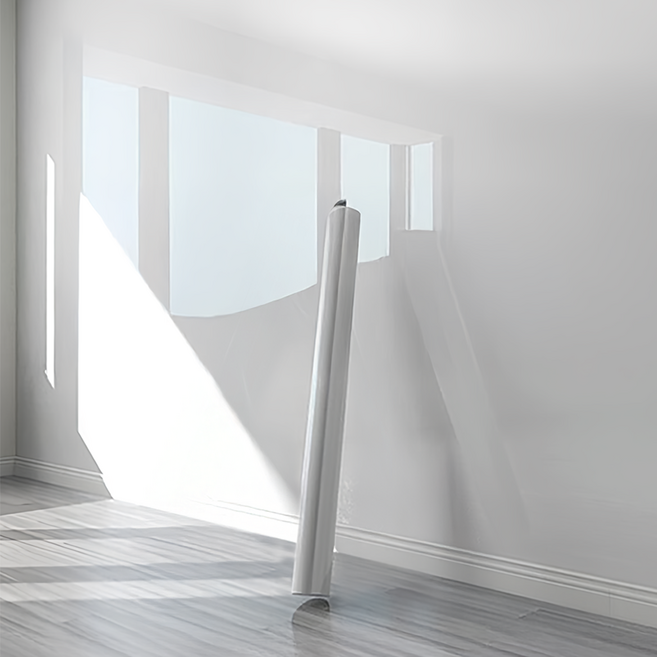 牆面透明保護膜, 透明無膠款