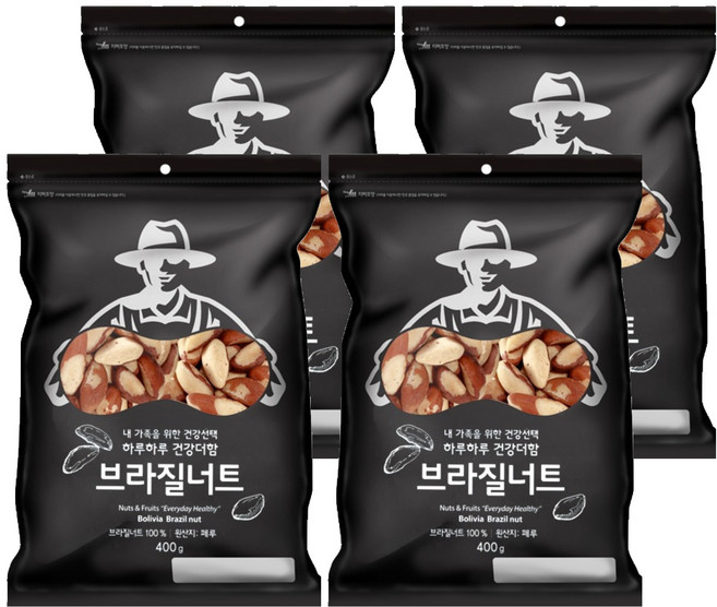 NUTS FARM 巴西堅果, 400g, 4包