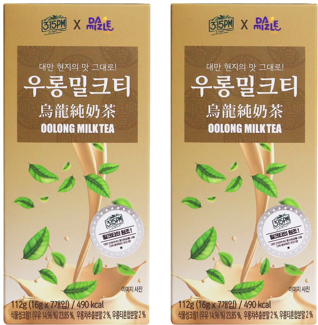 DAMIZLE 烏龍芋頭奶茶, 4個, 7入, 16g